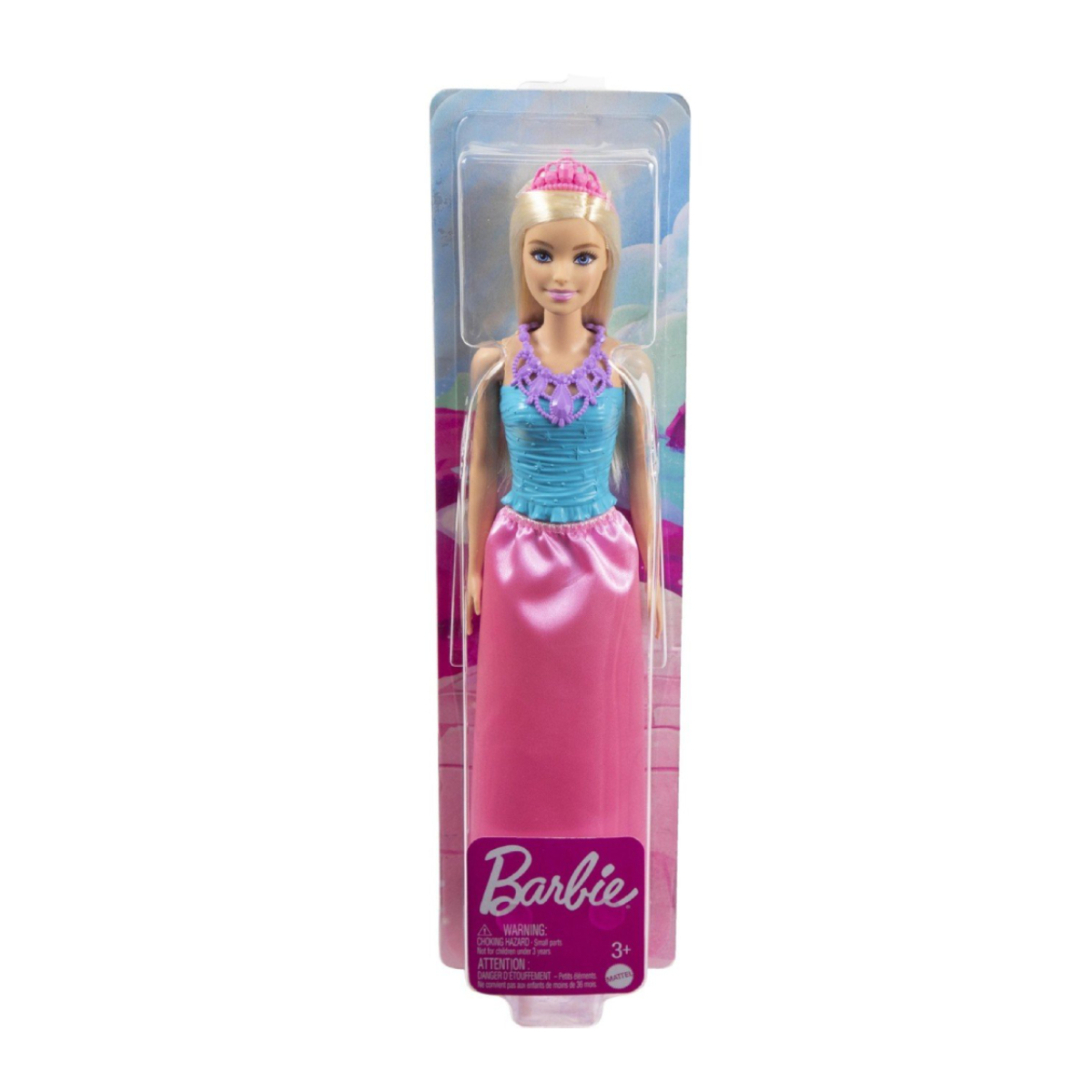 MUÑECA BARBIE PRINCESA DREAMTOPIA VESTIDO ROSA - 7