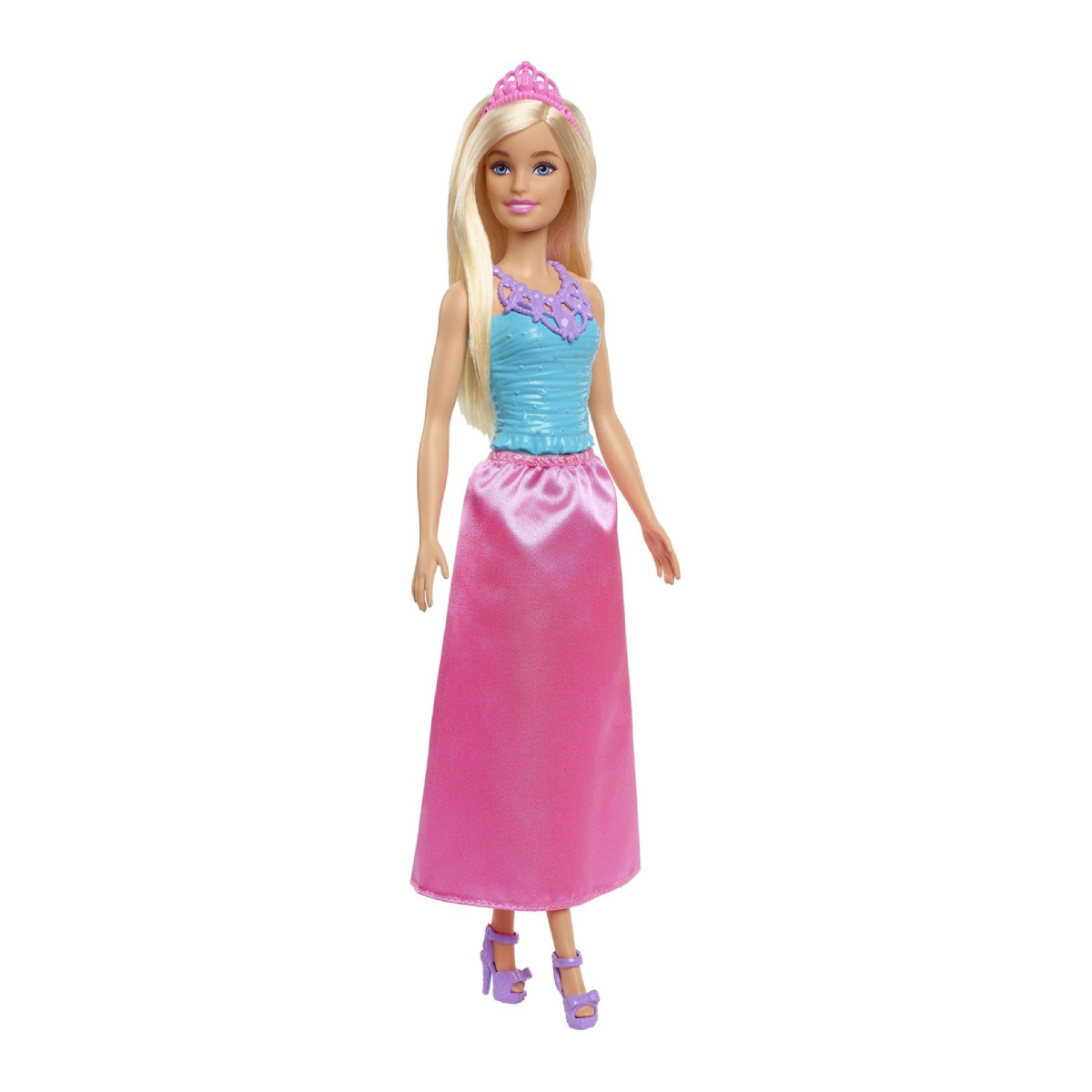 MUÑECA BARBIE PRINCESA DREAMTOPIA VESTIDO ROSA - 8