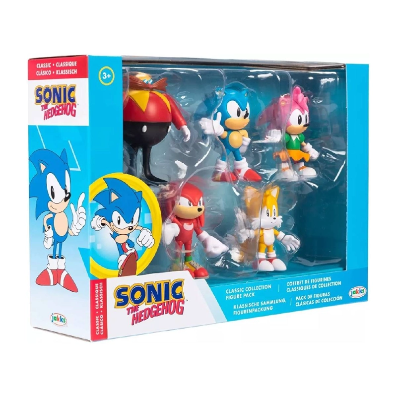 PACK 5 FIGURAS SONIC DE 6 CMS - 7