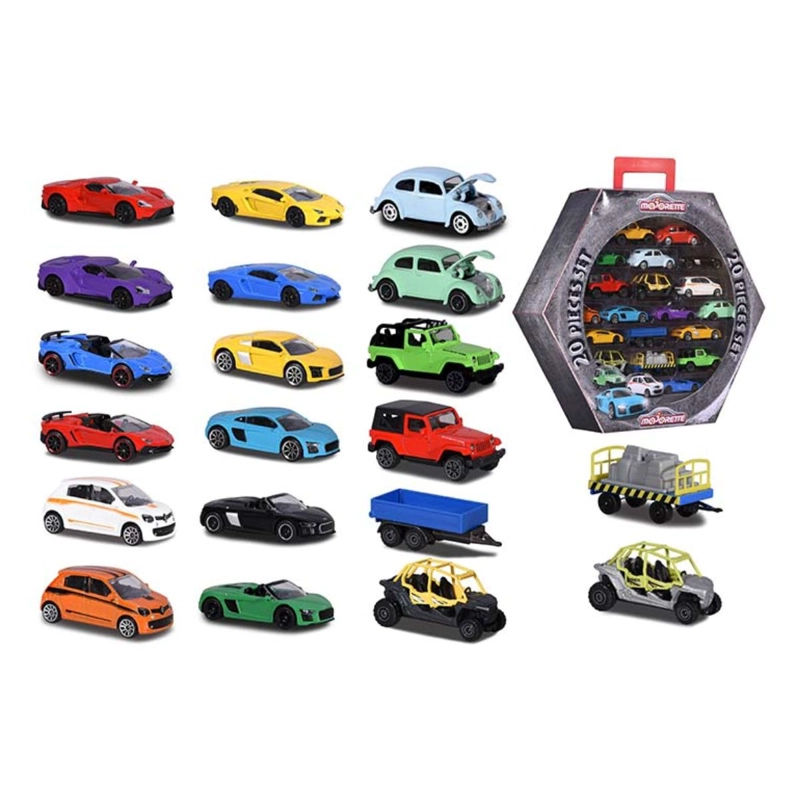 PACK DE 20 AUTOS MAJORETTE A ESCALA - 2