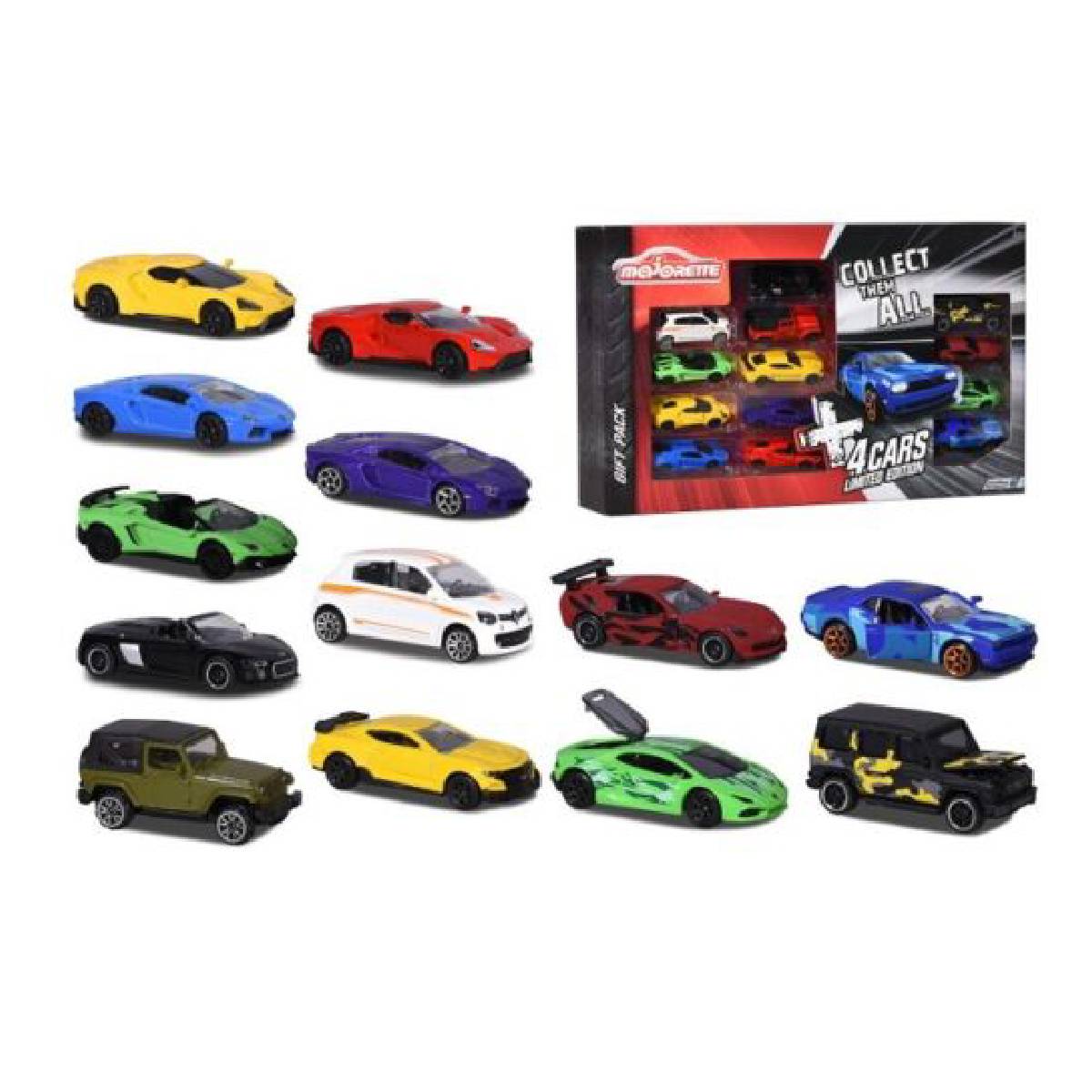 PACK 9+4 EDICION LIMITADA MAJORETTE MULTICOLOR - 2