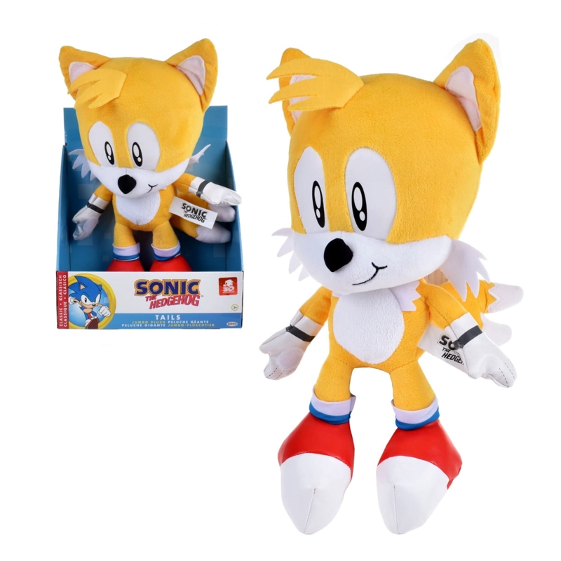 PELUCHE SONIC DE 33 CMS - TAILS - 1