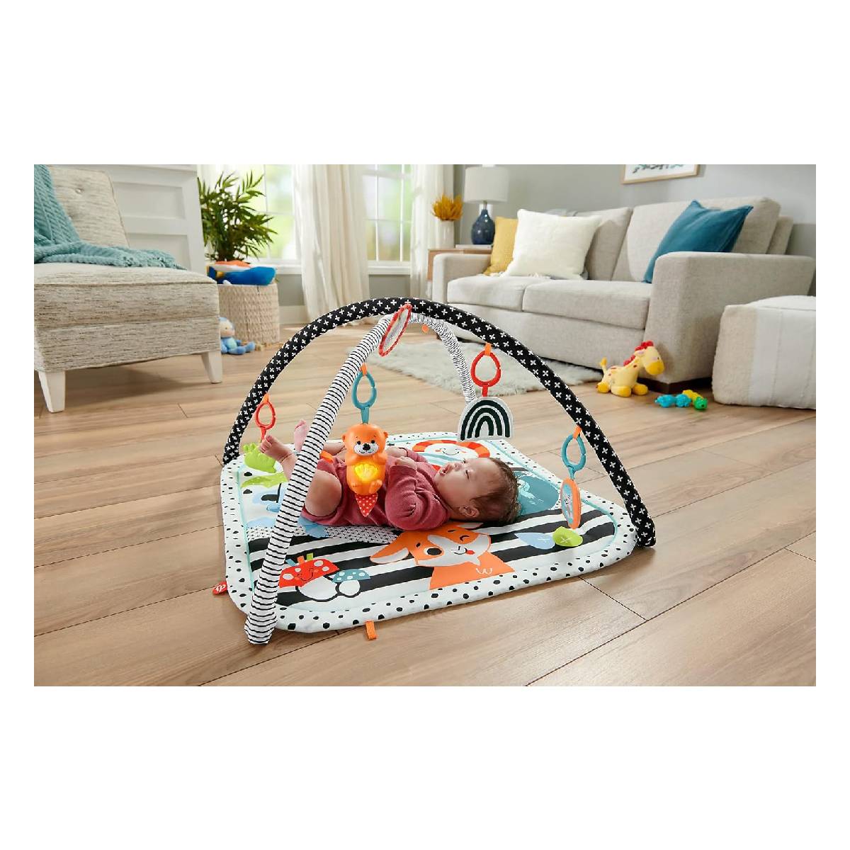 GIMNASIO FISHER PRICE ACTIVIDADES MUSICALES 3 EN 1 MULTICOLOR - 3