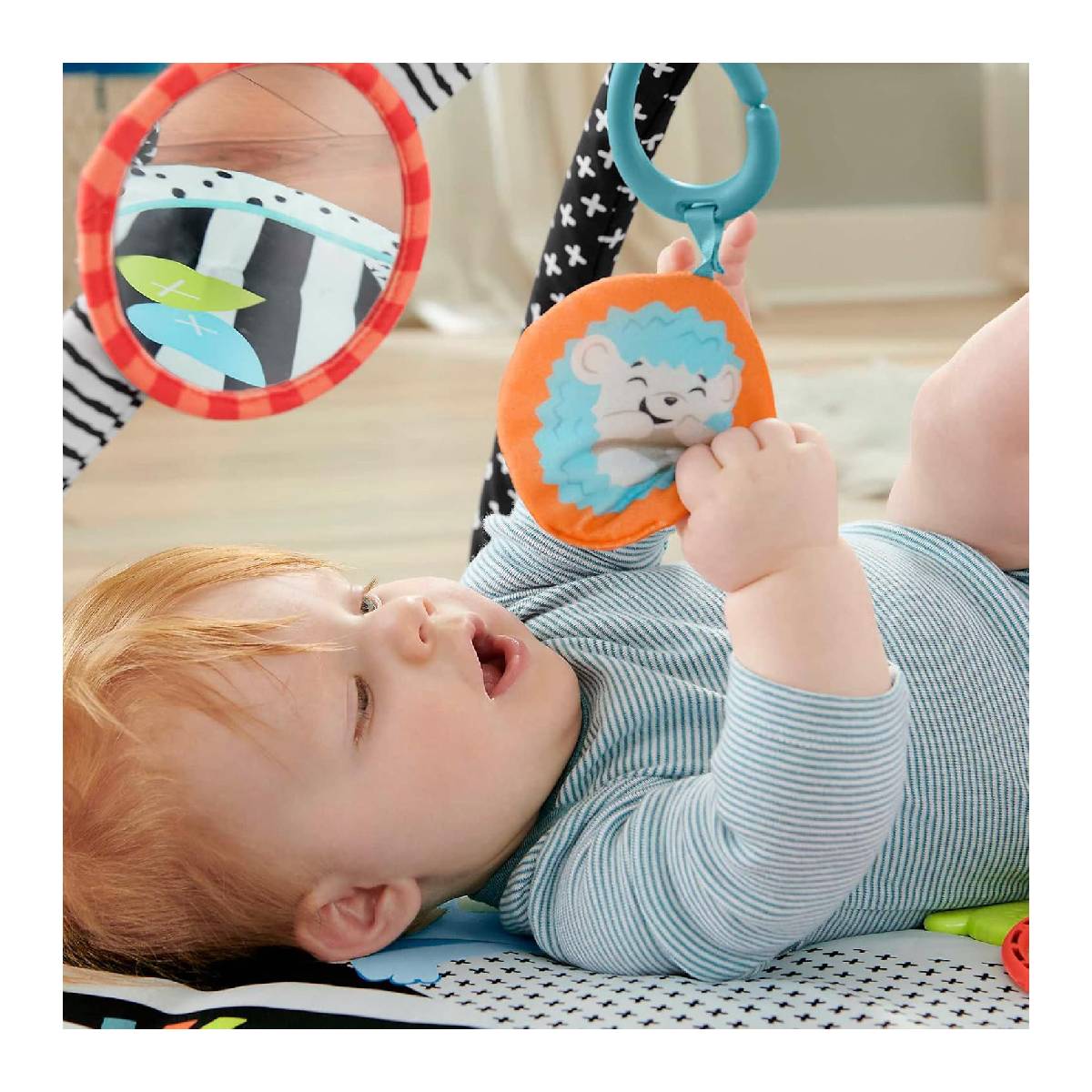 GIMNASIO FISHER PRICE ACTIVIDADES MUSICALES 3 EN 1 MULTICOLOR - 6