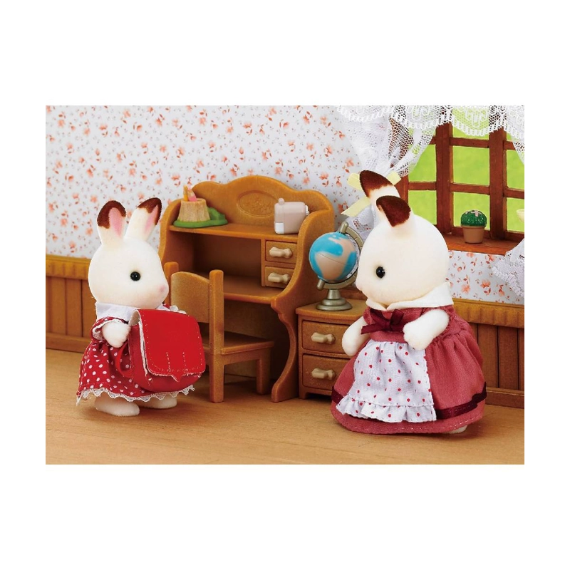 SET DE ESCRITORIO SYLVANIAN FAMILIES FREYA CONEJO CHOCOLATE - 2