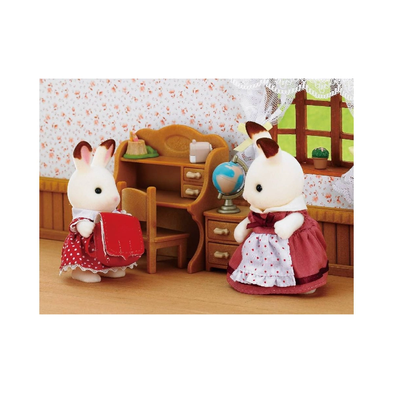 SET DE ESCRITORIO SYLVANIAN FAMILIES FREYA CONEJO CHOCOLATE - 5