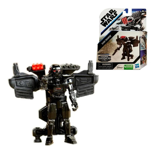 JUGUETE STAR WARS MISSION FLEET GEAR CLS DRK TROOP - 1