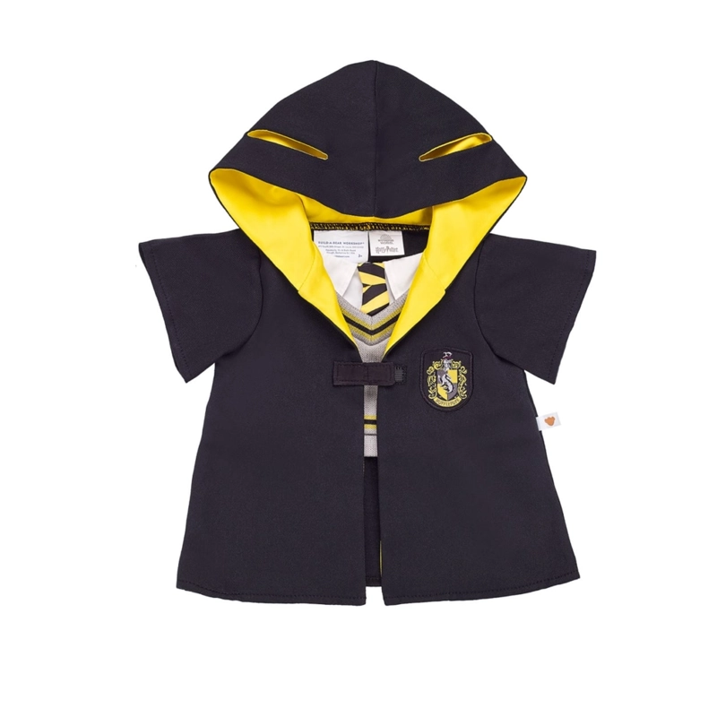 TRAJE HUFFLEPUFF BUILD A BEAR HARRY POTTER PELUCHE - 1