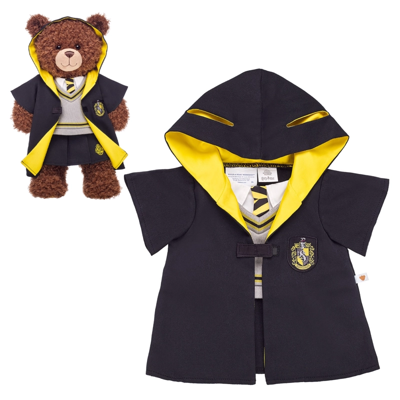 TRAJE HUFFLEPUFF BUILD A BEAR HARRY POTTER PELUCHE - 2
