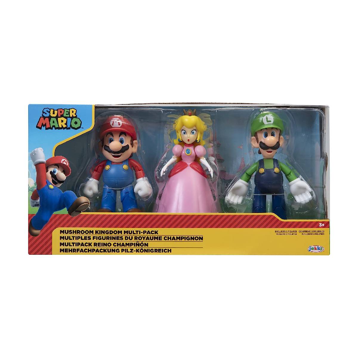 PACK FIGURA NINTENDO SUPER MARIO MUSHROOM KINGDOM X 9 CM - 7