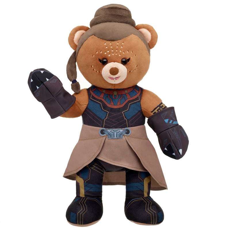 PELUCHE BUILD A BEAR OSITA SHURI MARVEL CON TRAJE DE HE ROE - 3