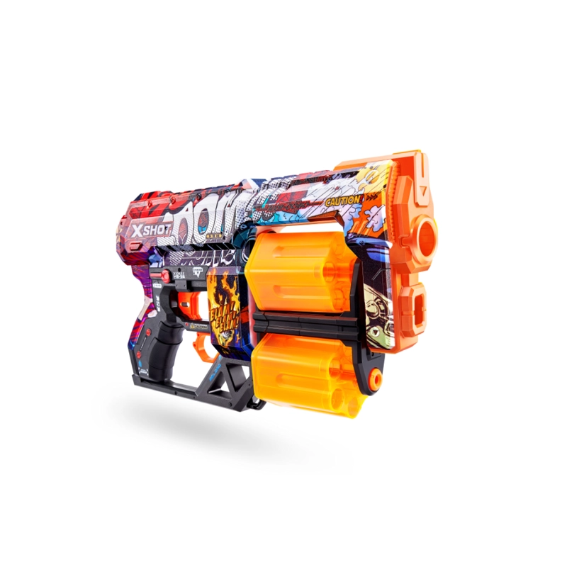 LANZADOR DE DARDOS X SHOT DREAD SKINS 12 DARDOS - 6