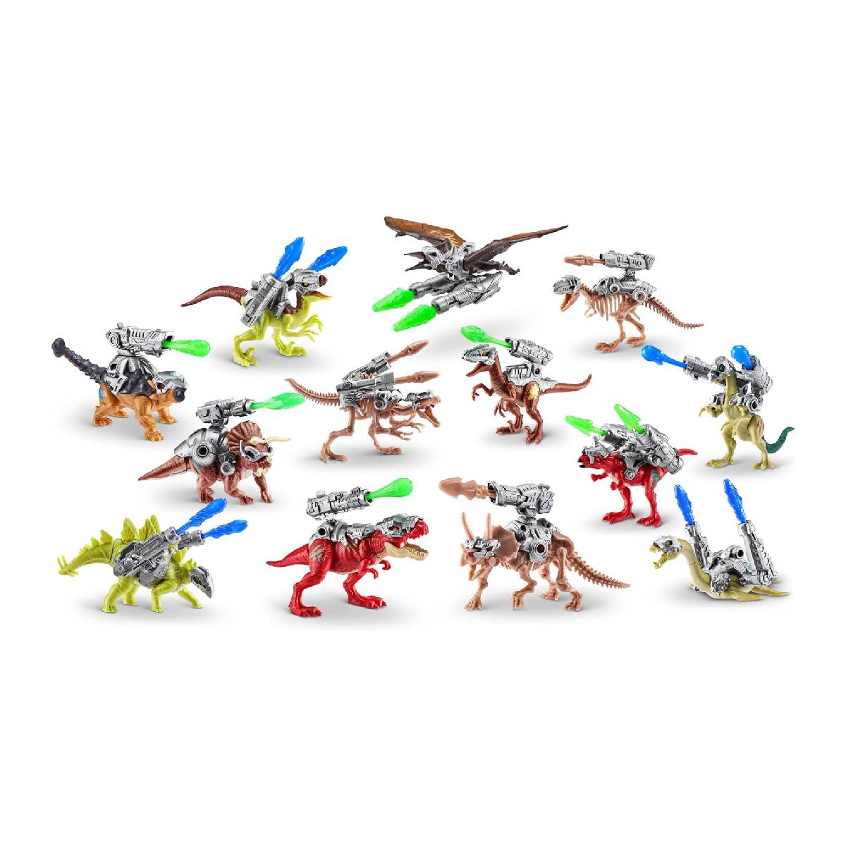 FIGURA ZURU DINO CAMBIA COLOR COLECCION 13 DINOSAURIOS - 2