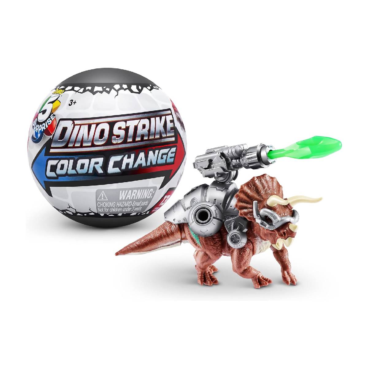 FIGURA ZURU DINO CAMBIA COLOR COLECCION 13 DINOSAURIOS - 5