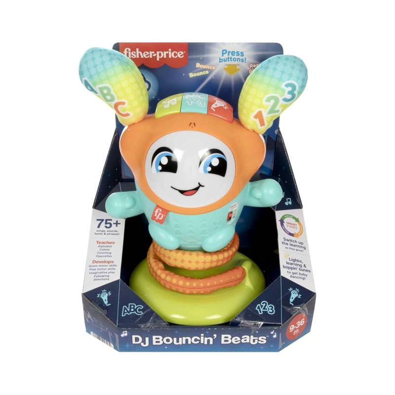 JUGUETE DIDACTICO FISHER PRICE PARA BEBE  SALTA Y APRENDE - 6