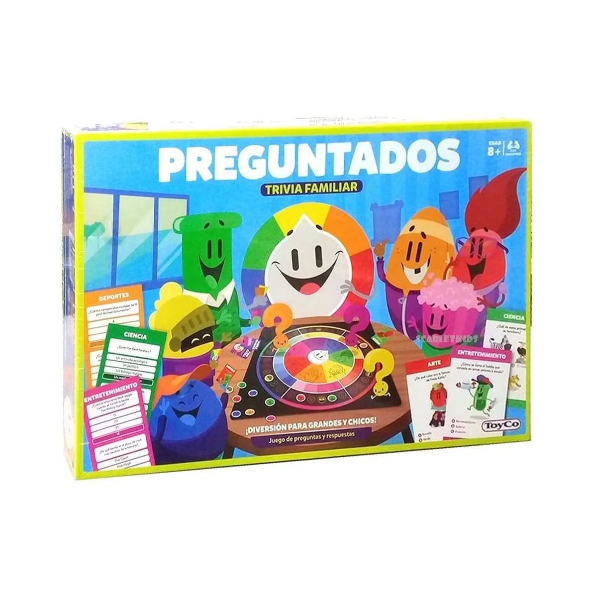 JUEGO DE MESA PLAY FUN PREGUNTADOS FAMILIAR PREGUNTAS - 2