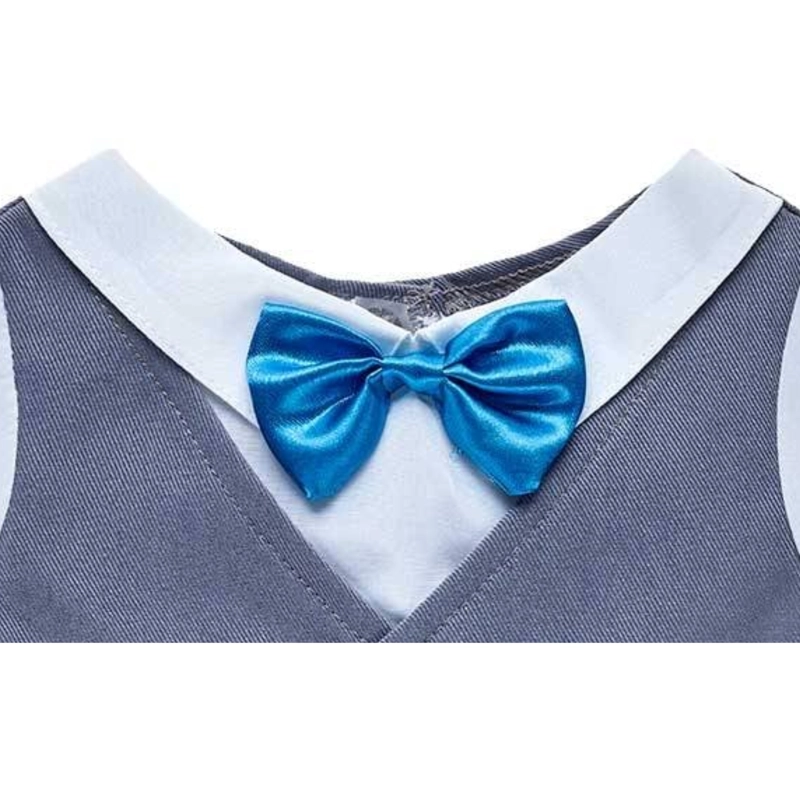 CHALECO BUILD A BEAR CELESTE PARA PELUCHE - 2