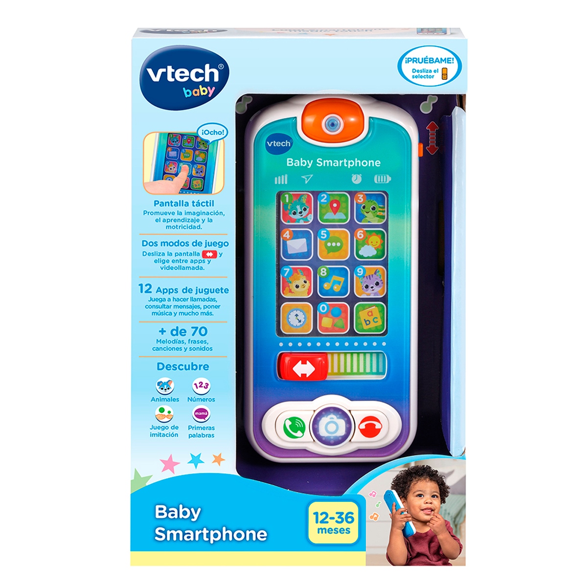 JUGUETE VTECH MULTICOLOR BABY SMARTPHONE - 1