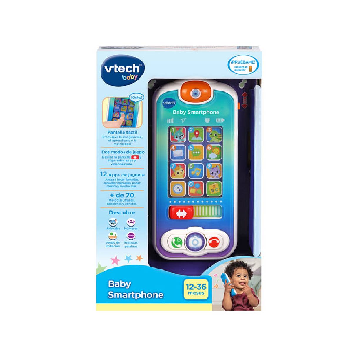 JUGUETE VTECH MULTICOLOR BABY SMARTPHONE - 4