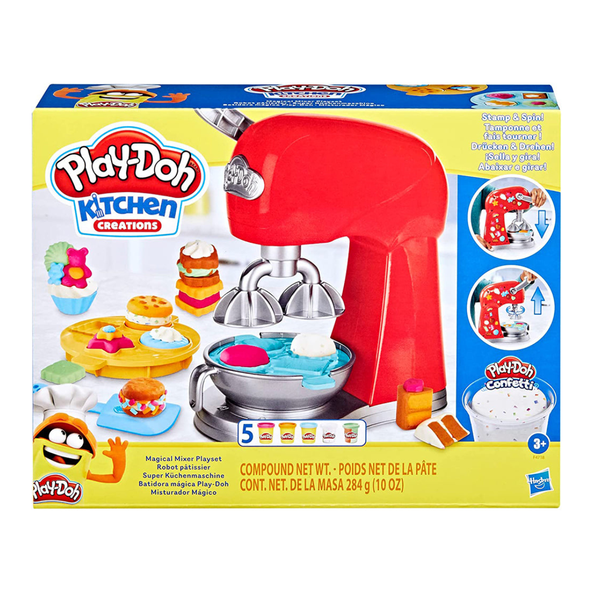 JUGUETE PLAY-DOH MULTICOLOR KITCHEN CREATIONS BATIDORA MÁGICA - 6