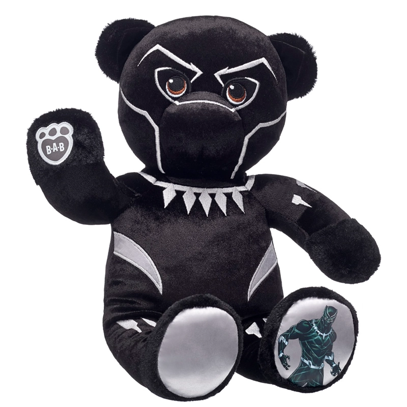 PELUCHE BUILD A BEAR OSO PANTERA NEGRA MARVEL - 1