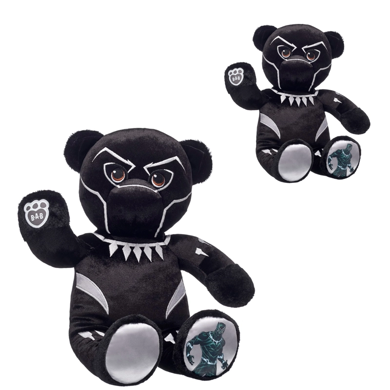 PELUCHE BUILD A BEAR OSO PANTERA NEGRA MARVEL - 2