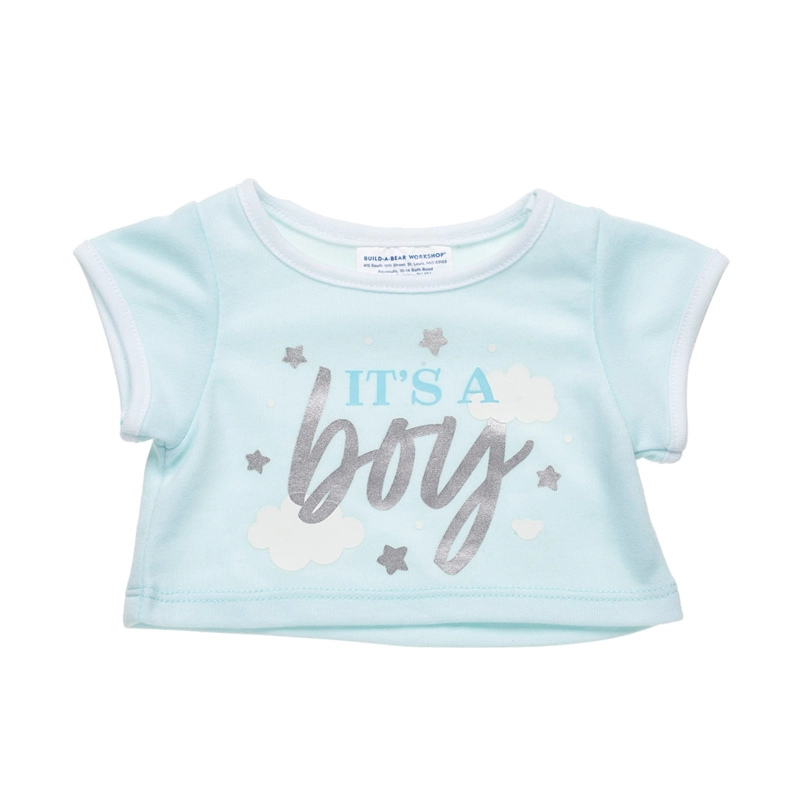 POLERA BUILD A BEAR ANUNCIO NACIMIENTO BEBE - 1