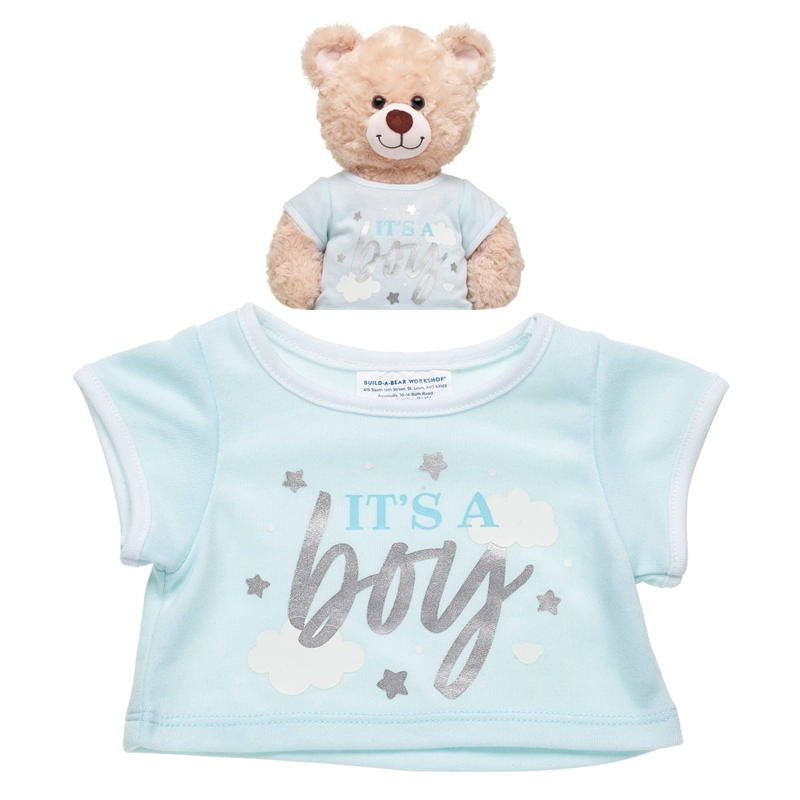 POLERA BUILD A BEAR ANUNCIO NACIMIENTO BEBE - 2