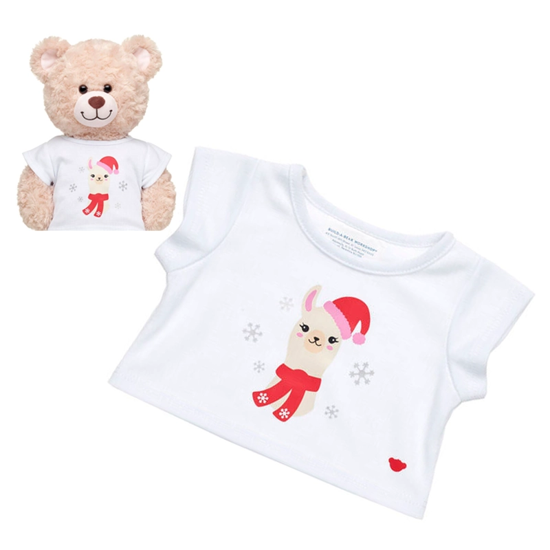 POLERA LLAMA NAVIDAD BUILD-A-BEAR - 1