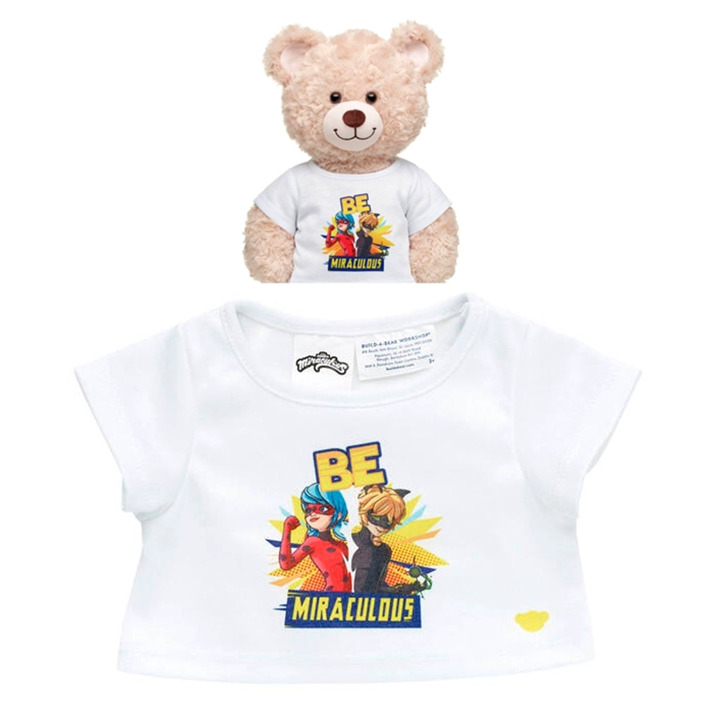 POLERA BUILD A BEAR MIRACULOUS PARA OSITOS DE PELUCHE - 2