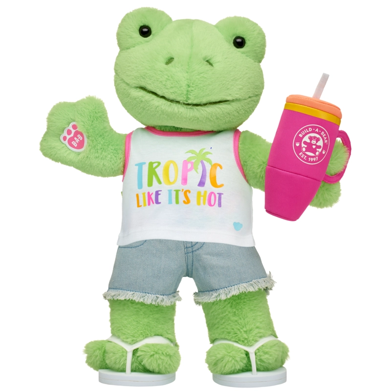 SHORT BELLOS BLUE JEANS FLECOS BUILD-A-BEAR - 3