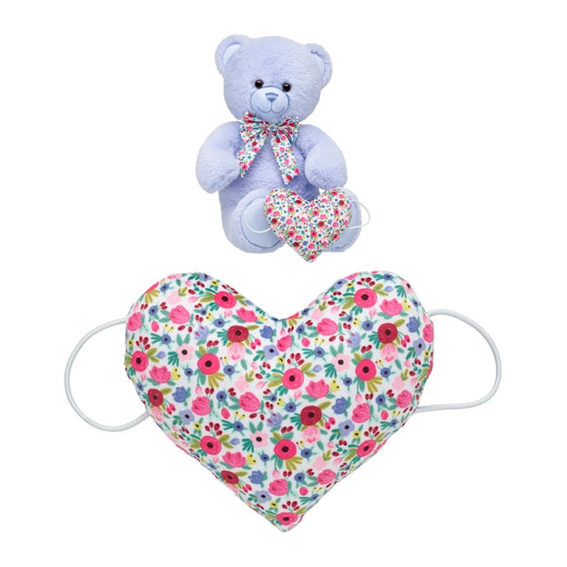 MUÑEQUERA CORAZON FLOREADA BUILD A BEAR ACCESORIOS - 2