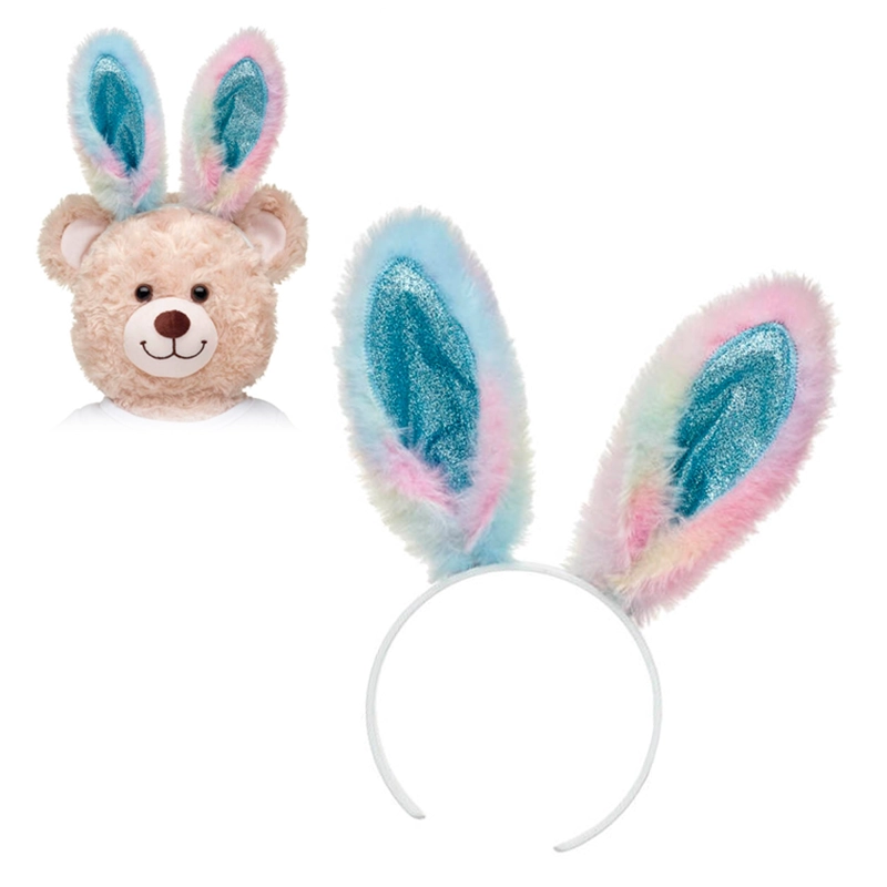 CINTILLO BUILD A BEAR OREJAS CONEJO MULTICOLOR - 3