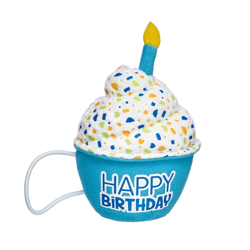 CUPCAKE DE FELPA AZUL BUILD A BEAR CUMPLEAÑOS - 1