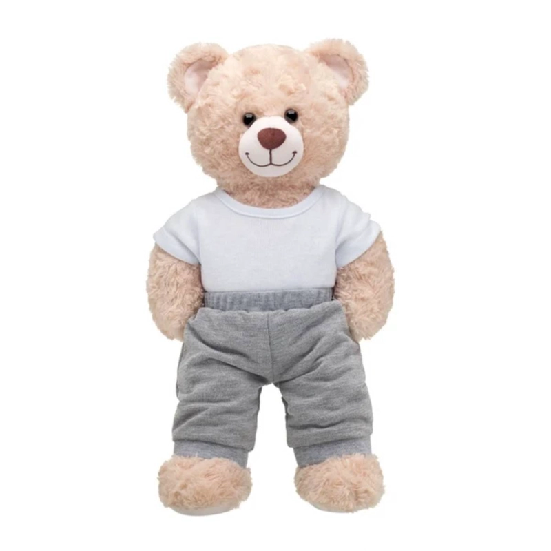 PANTALONES BUZO GRIS BUILD A BEAR PARA PELUCHES - 3