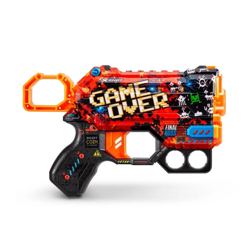 LANZADOR DE DARDOS X SHOT MENACE SKINS GAME OVER 8 DARDOS - 2