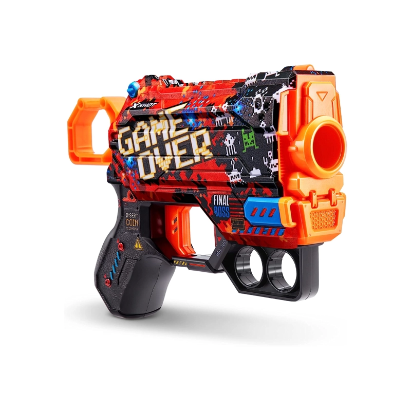 LANZADOR DE DARDOS X SHOT MENACE SKINS GAME OVER 8 DARDOS - 5