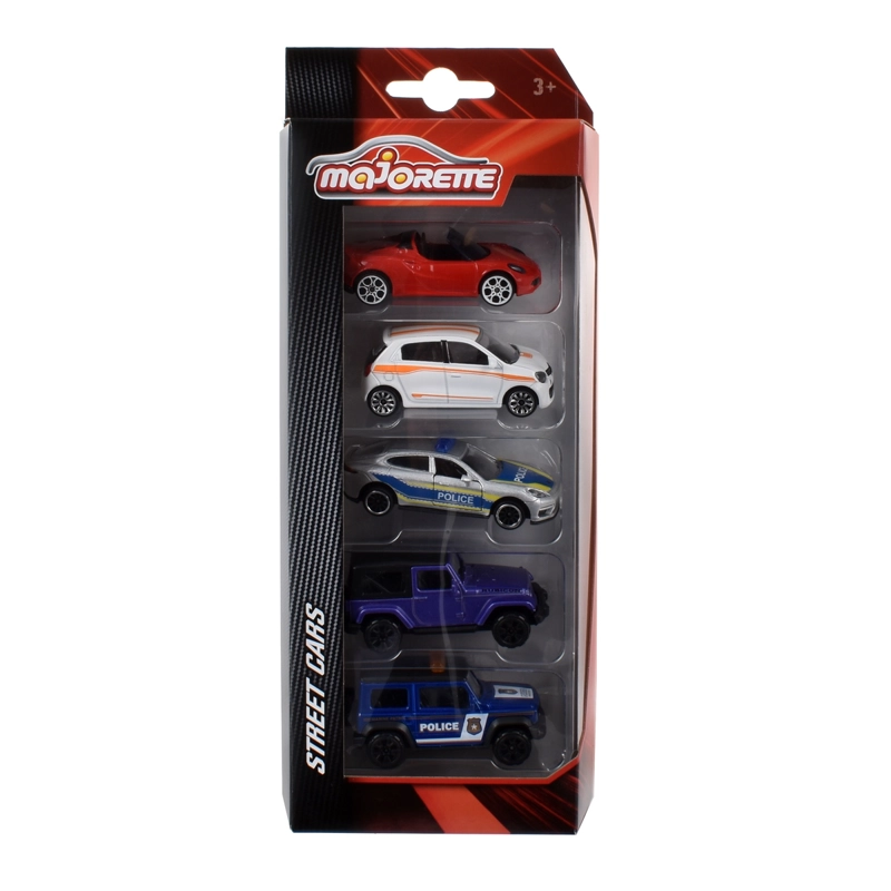 VEHICULOS MAJORETTE SET COLECCION CAMIONETA 911 5 UNIDADES - 2