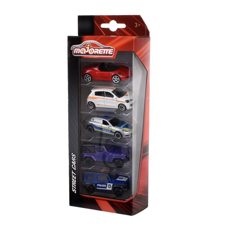 VEHICULOS MAJORETTE SET COLECCION CAMIONETA 911 5 UNIDADES - 4