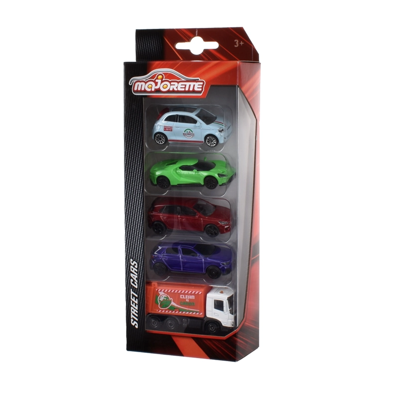 VEHICULOS MAJORETTE SET COLECCION 5 UNIDADES RECICLAJE - 4