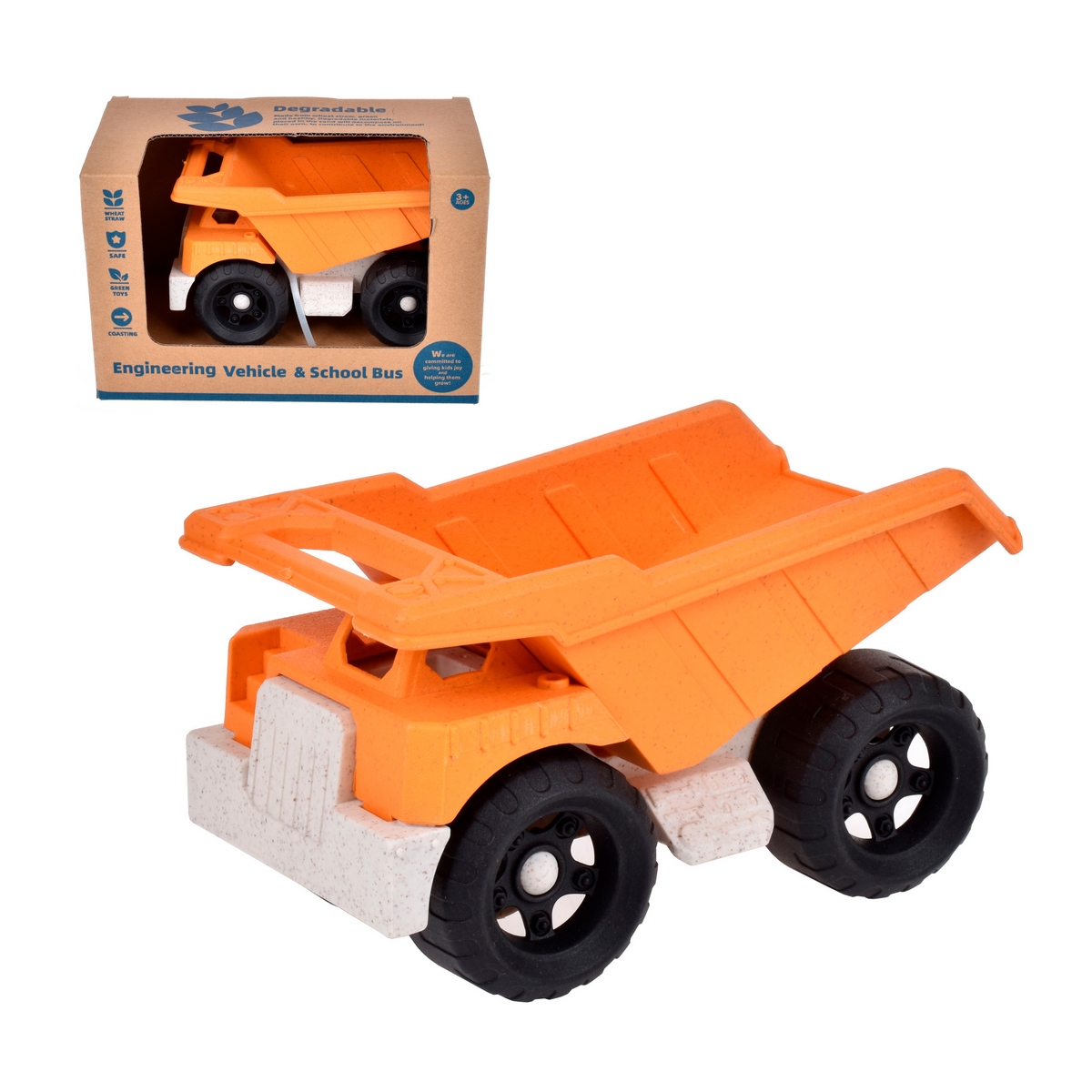CAMION TOLVA ANSALDO MATERIAL RECICLABLE PARA NIÑOS - 1