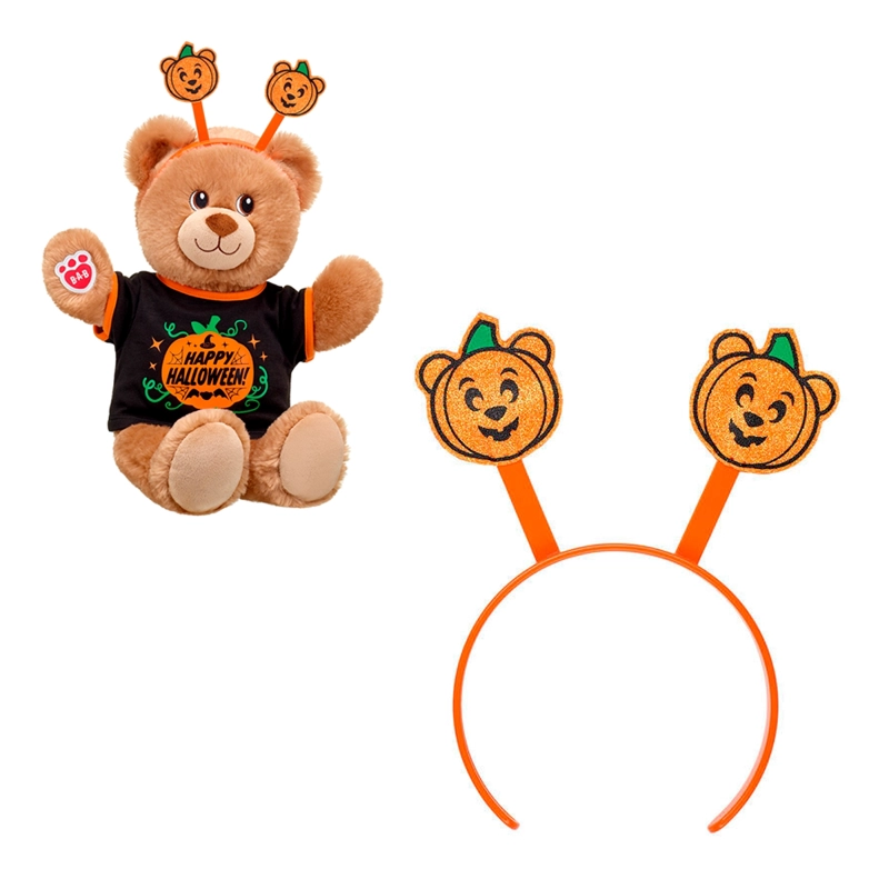 CINTILLO HALLOWEEN BUILD A BEAR CALABAZAS ACCESORIO PELUCHE - 2
