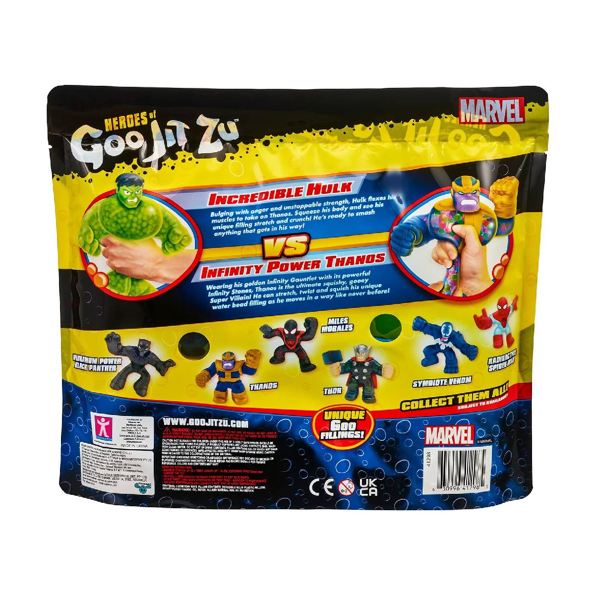FIGURAS DE ACCION HEROES OF GOO JIT ZU PACK THANOS VS HULK - 5