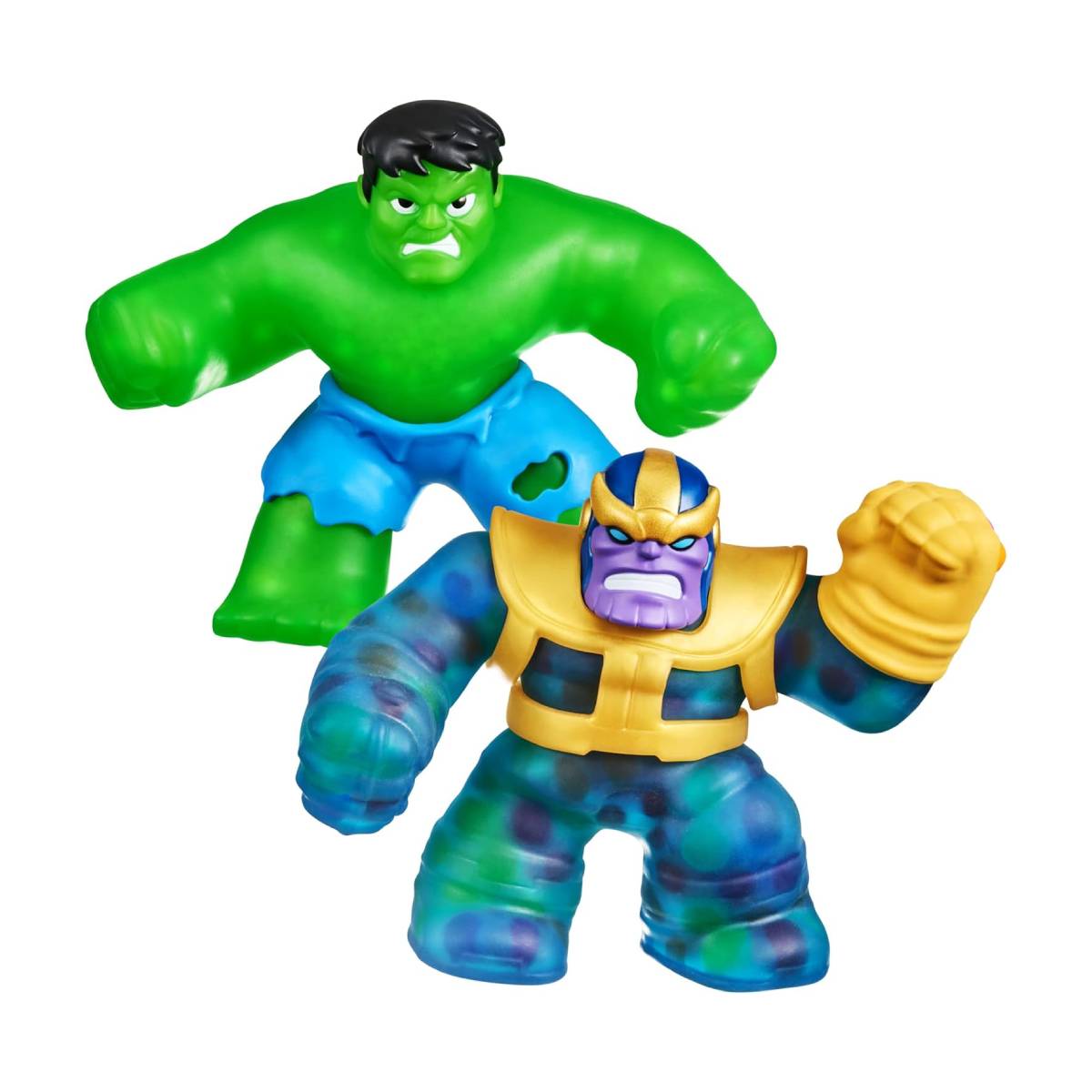 FIGURAS DE ACCION HEROES OF GOO JIT ZU PACK THANOS VS HULK - 6