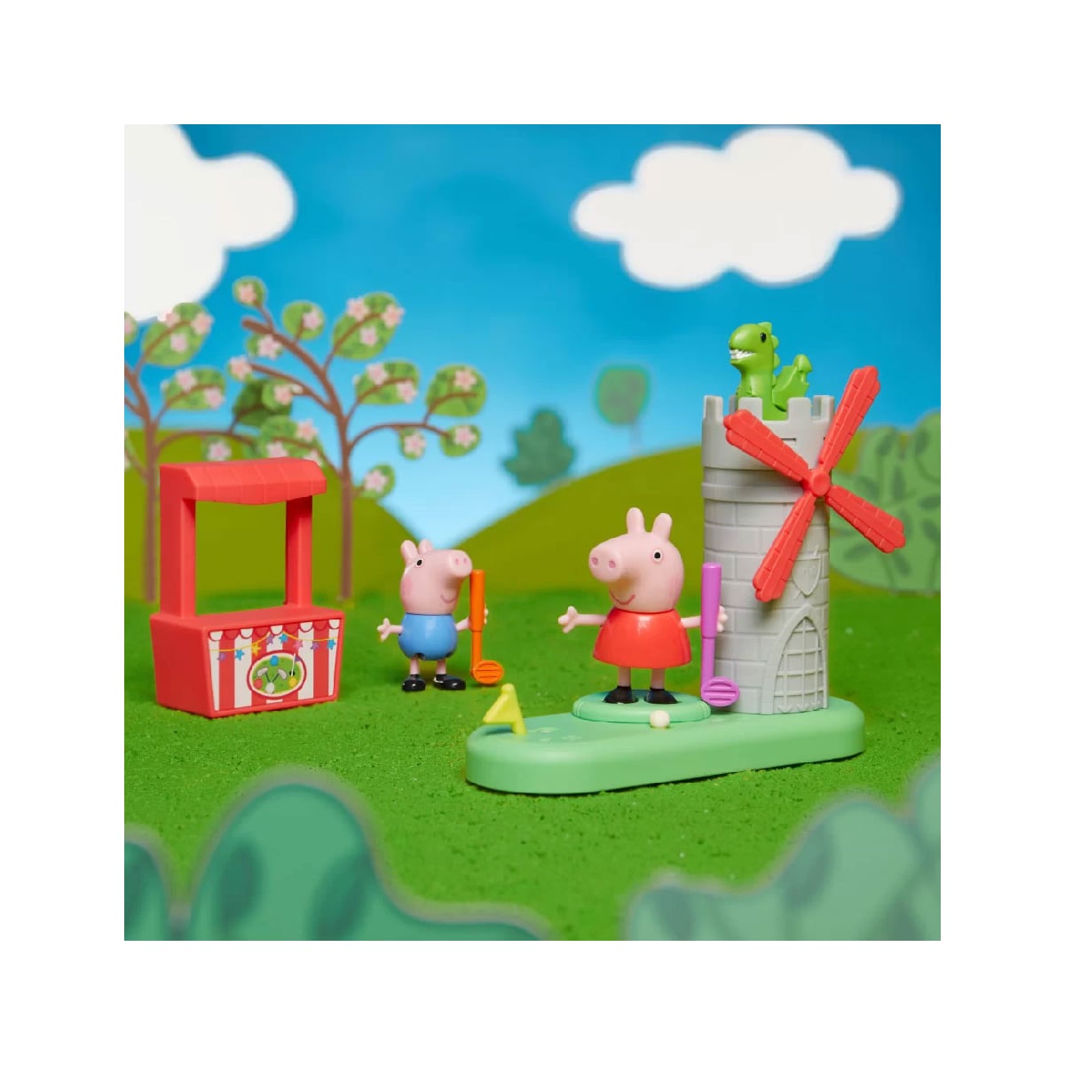 PLAYSET PEPPA PIG MINIGOLF CON FIGURAS Y ACCESORIOS - 3