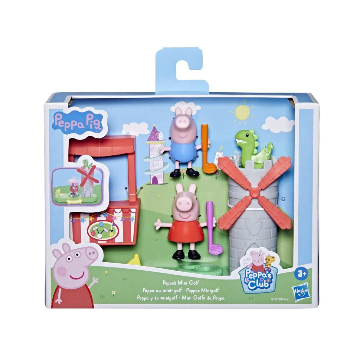 PLAYSET PEPPA PIG MINIGOLF CON FIGURAS Y ACCESORIOS - 6