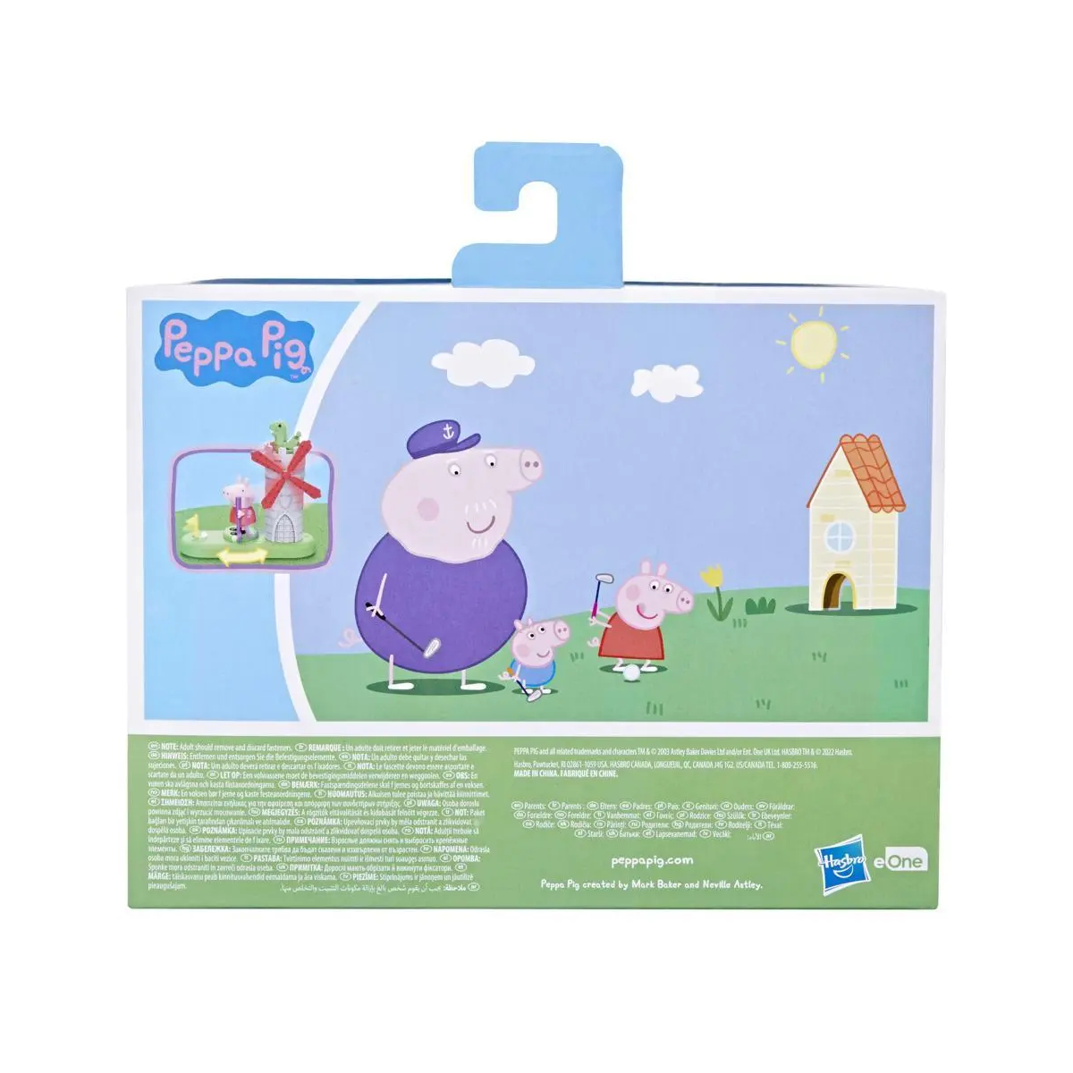 PLAYSET PEPPA PIG MINIGOLF CON FIGURAS Y ACCESORIOS - 7