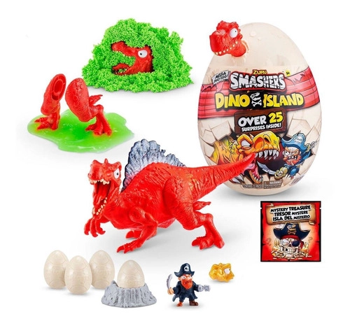 HUEVO SORPRESA EPICO SMASHERS DINO ISLAND COLECCION FIGURAS - 1