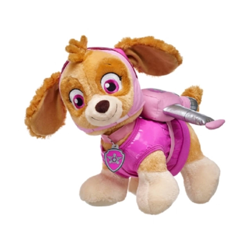 MOCHILA BUILD A BEAR SKYE PAW PATROL CON ALAS PLATEADAS - 3