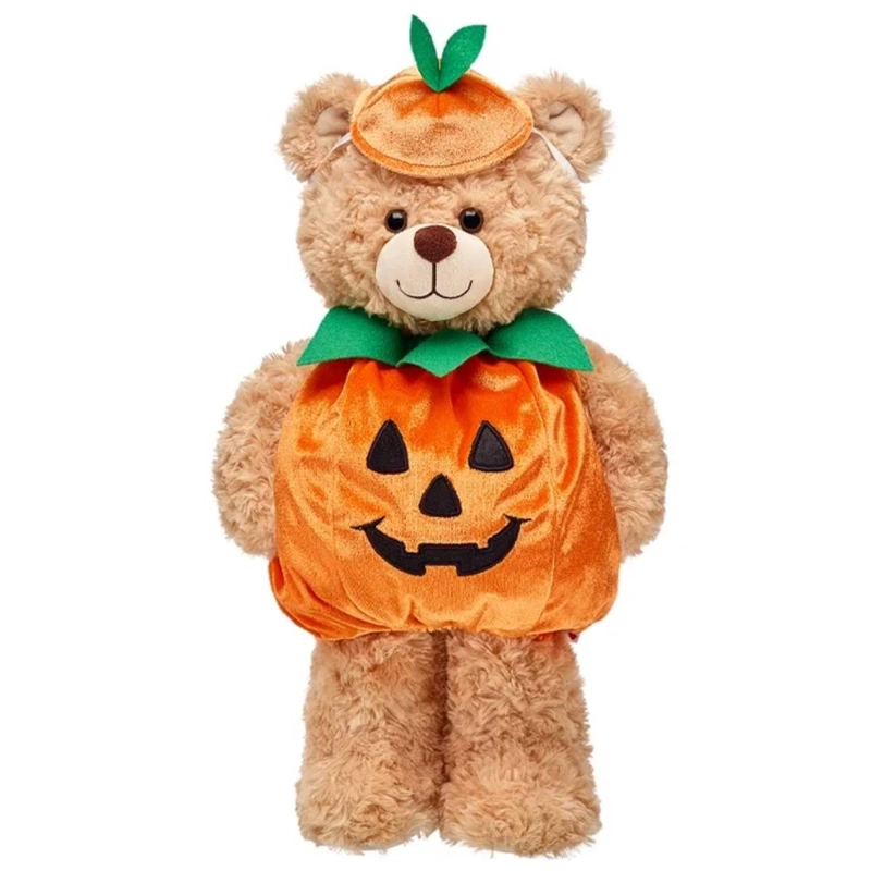 DISFRAZ CALABAZA HALLOWEEN BUILD A BEAR PELUCHE SUAVE - 1